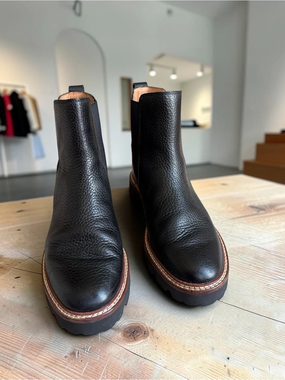 Madewell textured black